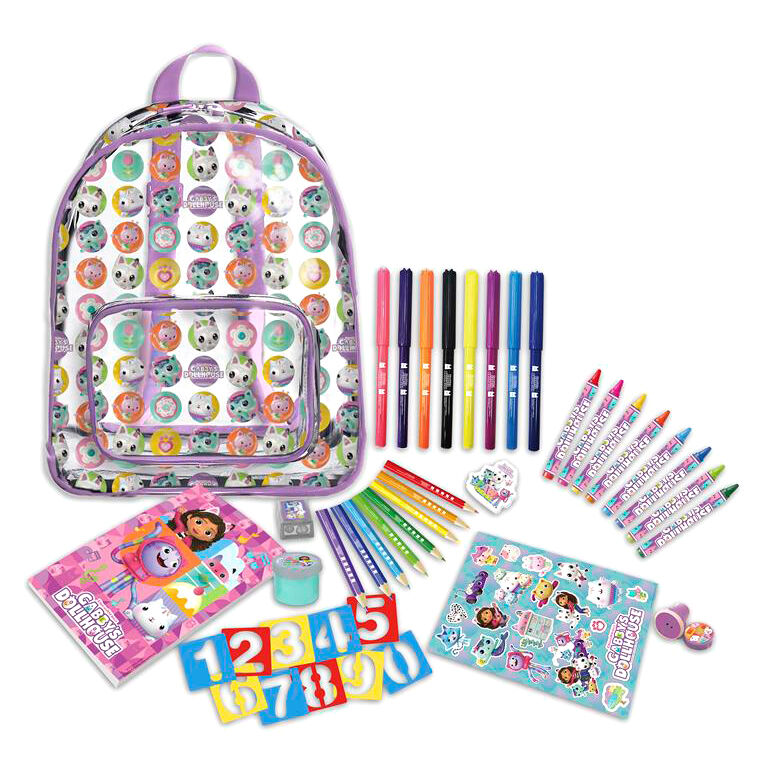 Mochila actividades La Casa de Muñecas de Gabby 42pzs - Frikibase.com