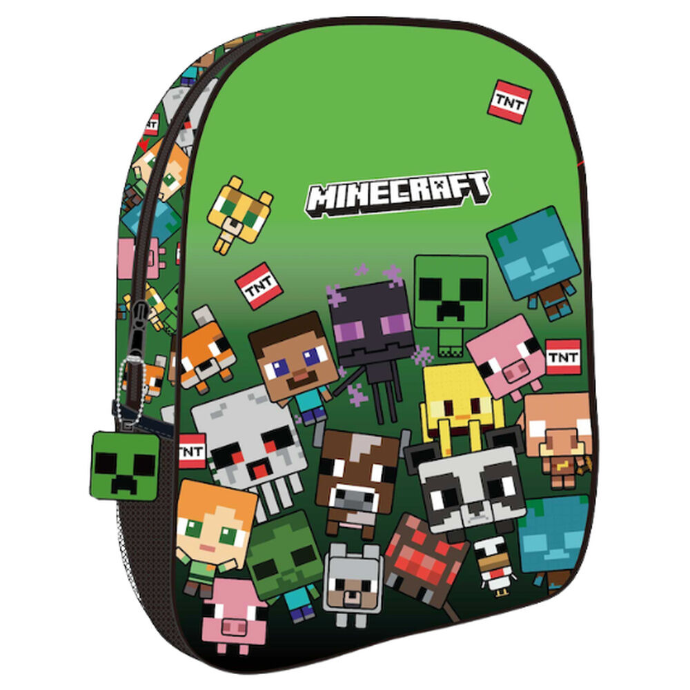 Mochila Characters Minecraft 30cm - Frikibase.com