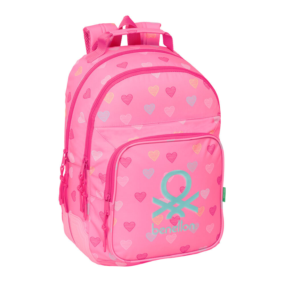 Mochila Heart Benetton 42cm adaptable - Frikibase.com