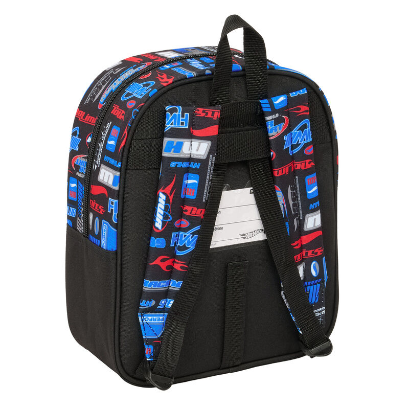 Mochila Hot Wheels 27cm adaptable