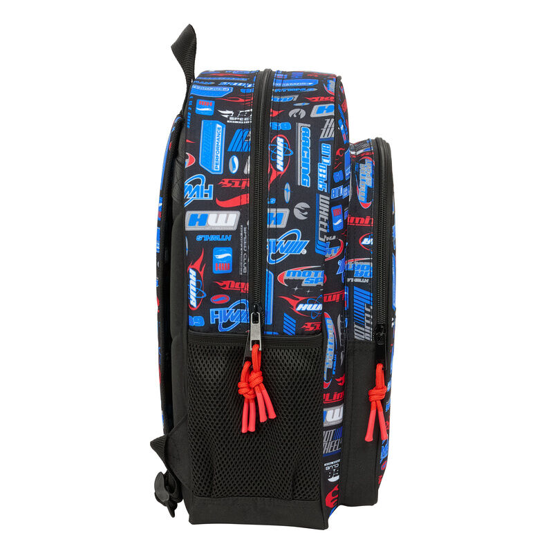 Mochila Hot Wheels 38cm adaptable