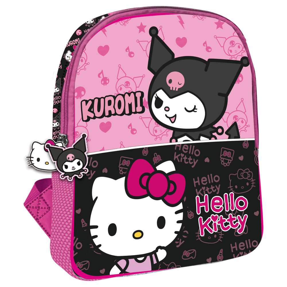 Mochila Kuromi & Hello Kitty 30cm - Frikibase.com