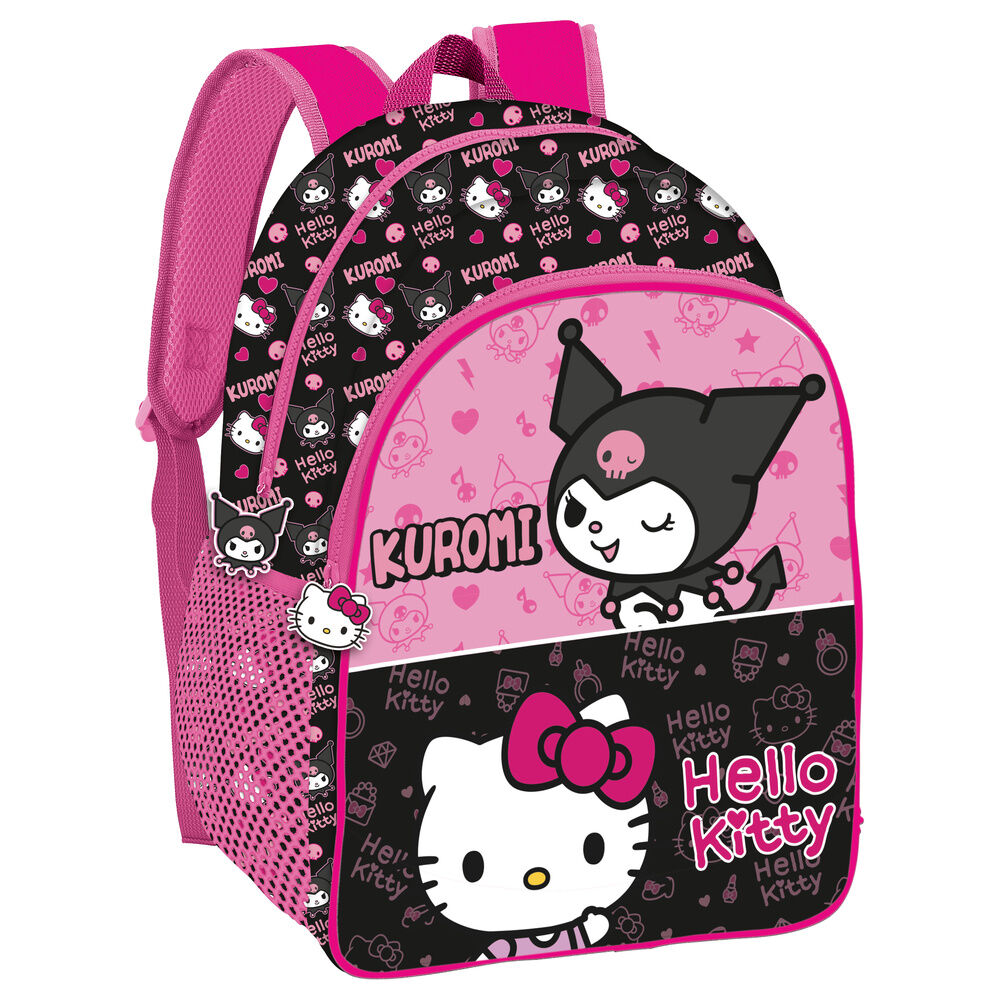 Mochila Kuromi & Hello Kitty 40cm - Frikibase.com