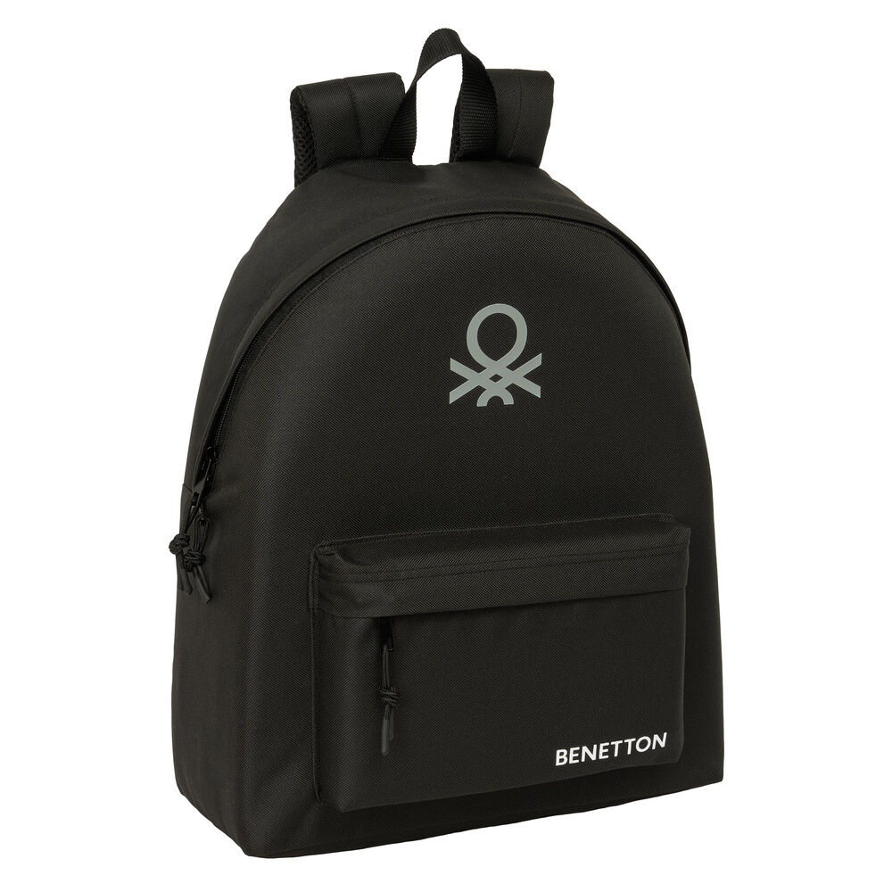 Mochila Negra Benetton 42cm - Frikibase.com