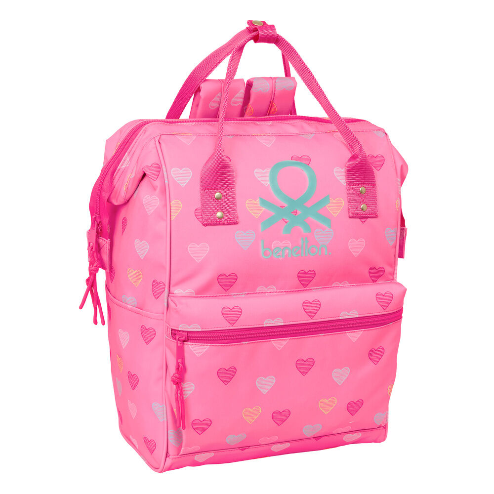 Mochila portatil Heart Benetton 40cm - Frikibase.com