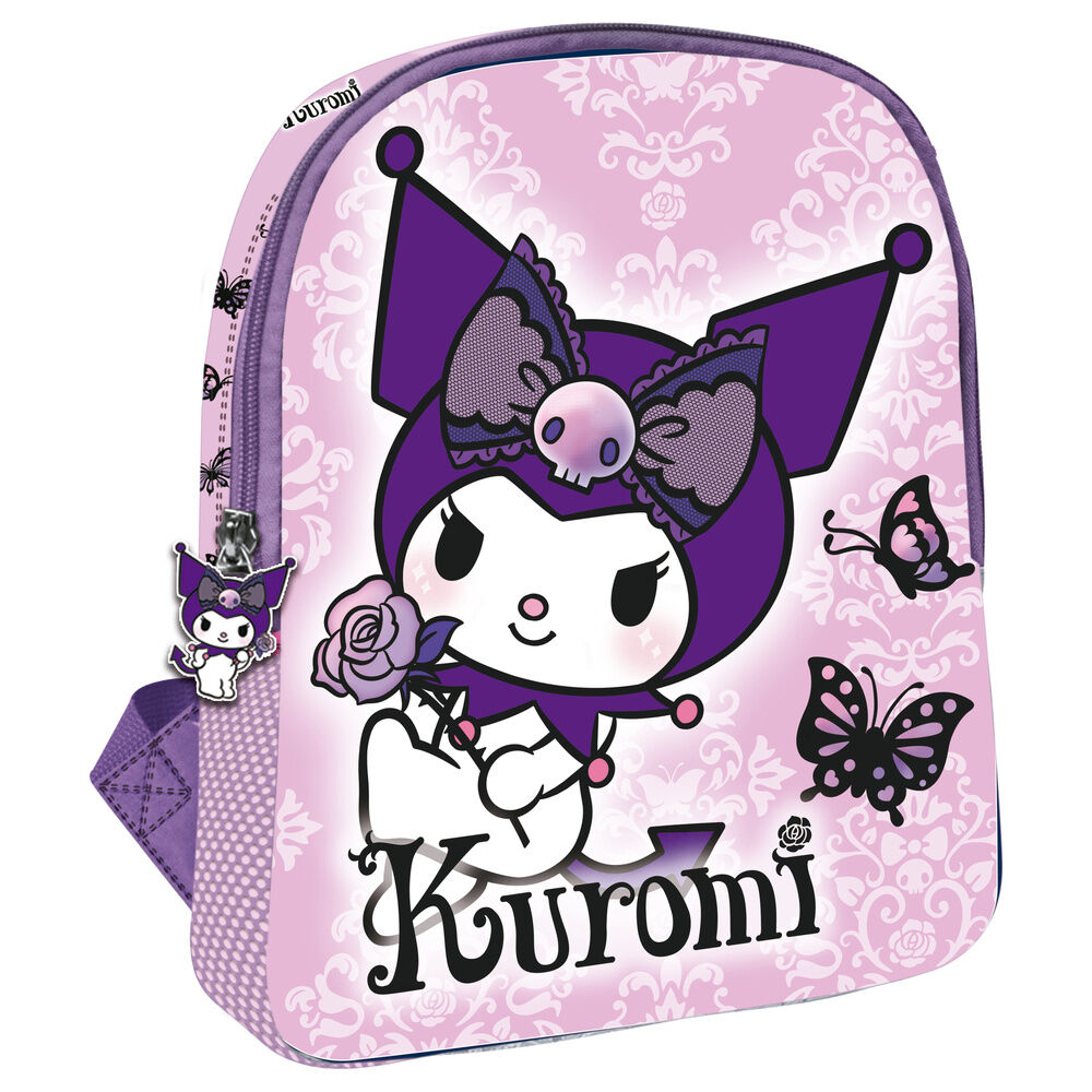 Mochila Purple Kuromi Hello Kitty 30cm - Frikibase.com