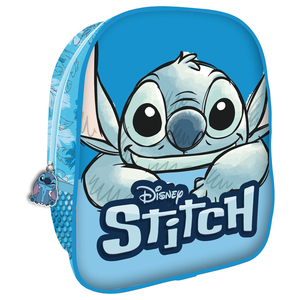 Mochila Smile Stitch Disney 26cm - Frikibase.com