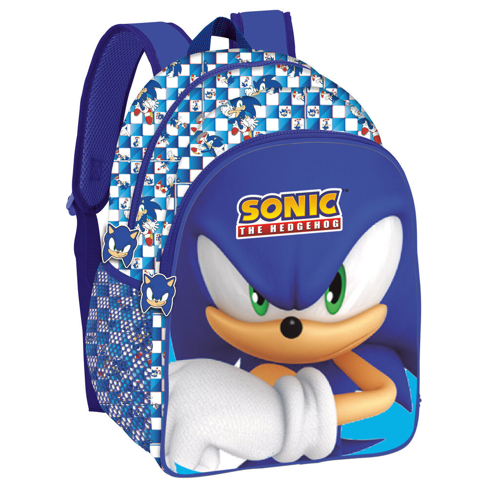 Mochila Sonic the Hedgehog 40cm - Frikibase.com
