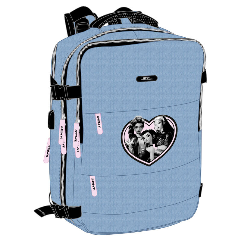 Mochila viaje cabina Huntrix Kpop Demon Hunters 44cm - Frikibase.com