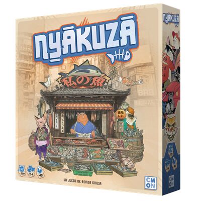 Nyakuza - Juego de tablero - Frikibase.com