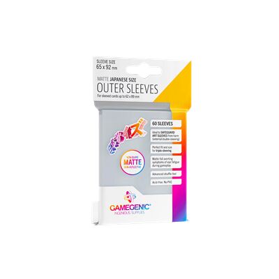 Outer Sleeves Matte Japanese Size - Accesorios y Marketing Coleccionable - Frikibase.com