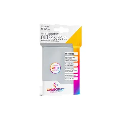 Outer Sleeves Matte Standard Size - Accesorios y Marketing Coleccionable - Frikibase.com