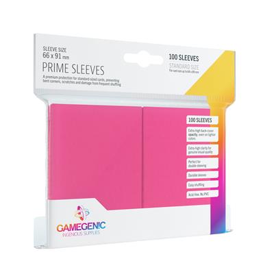 Pack Prime Sleeves Pink (100) - Accesorios y Marketing Coleccionable - Frikibase.com