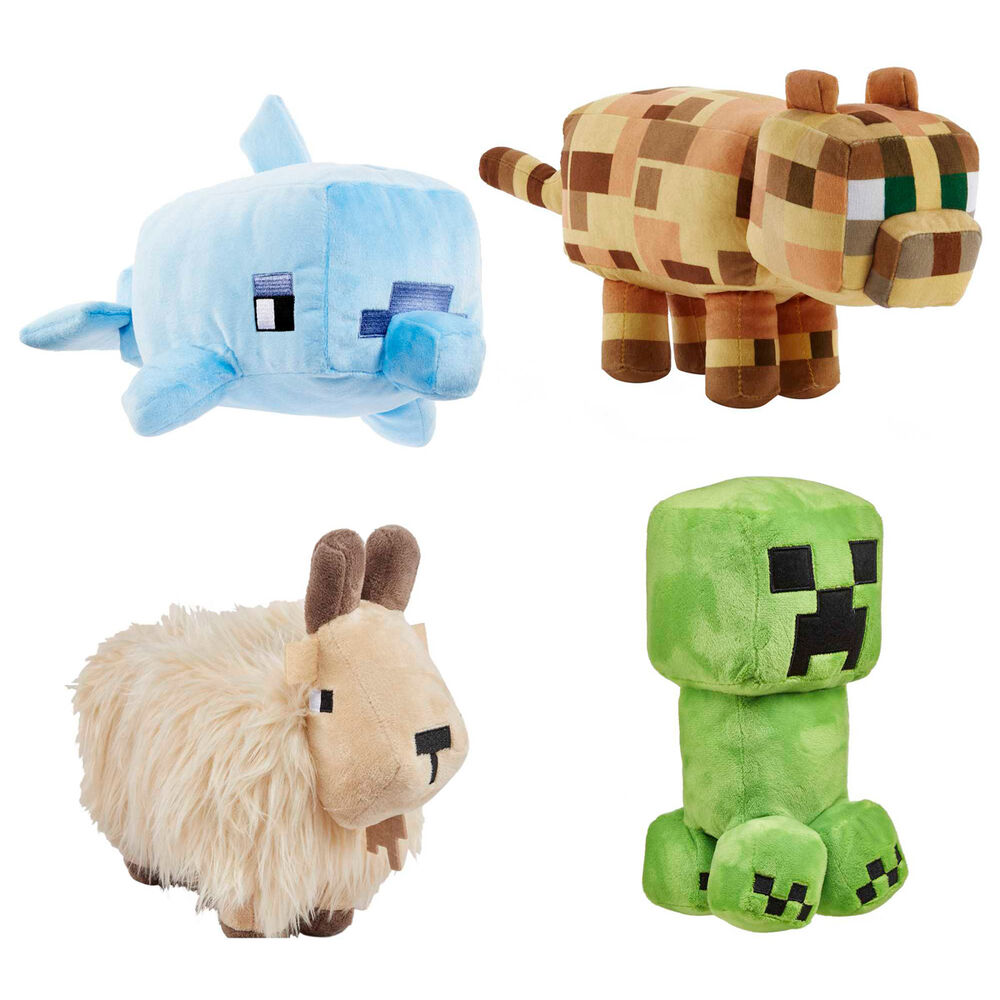 Peluche Minecraft 20cm (pack) - Frikibase.com