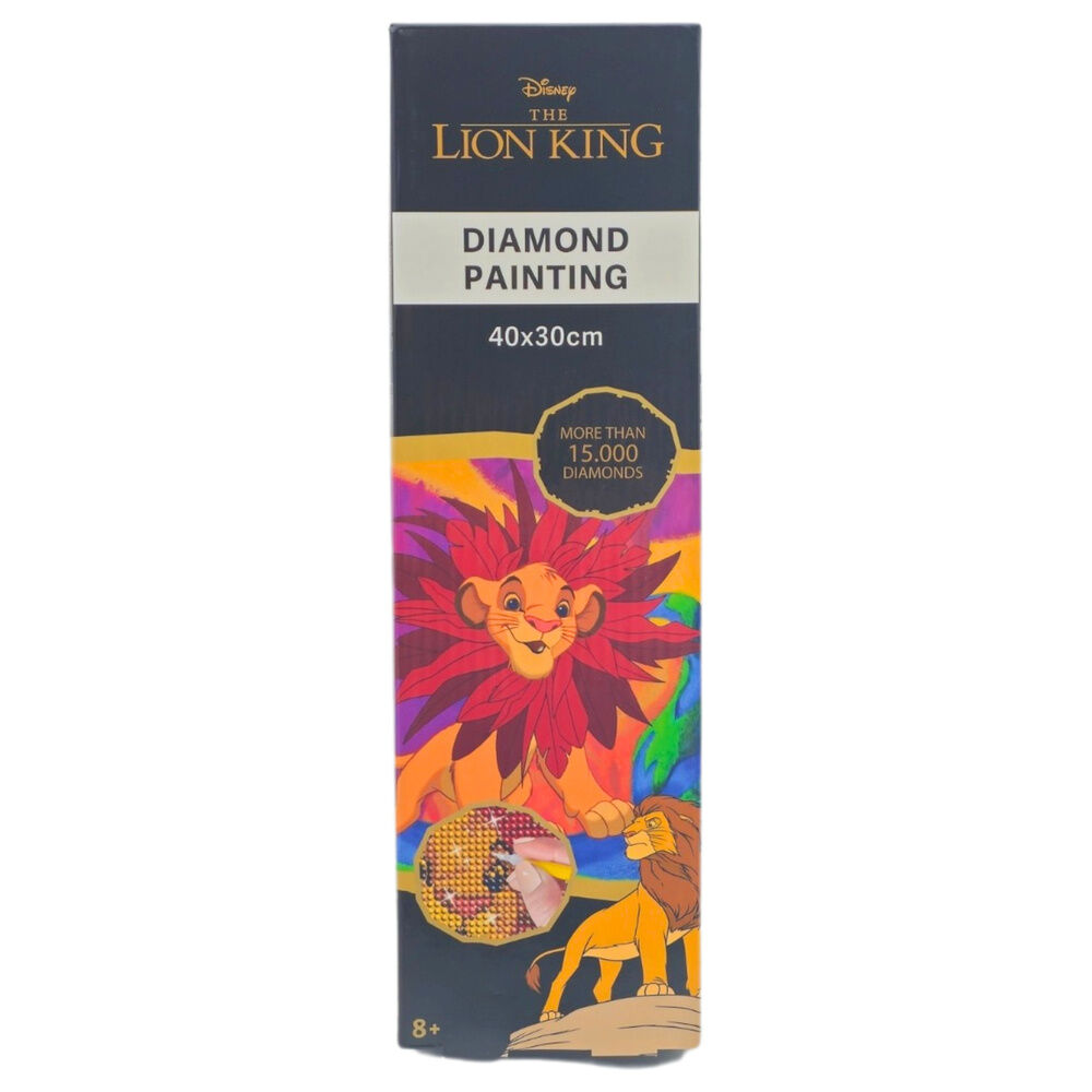 Pinta con diamantes El Rey Leon Disney - Frikibase.com