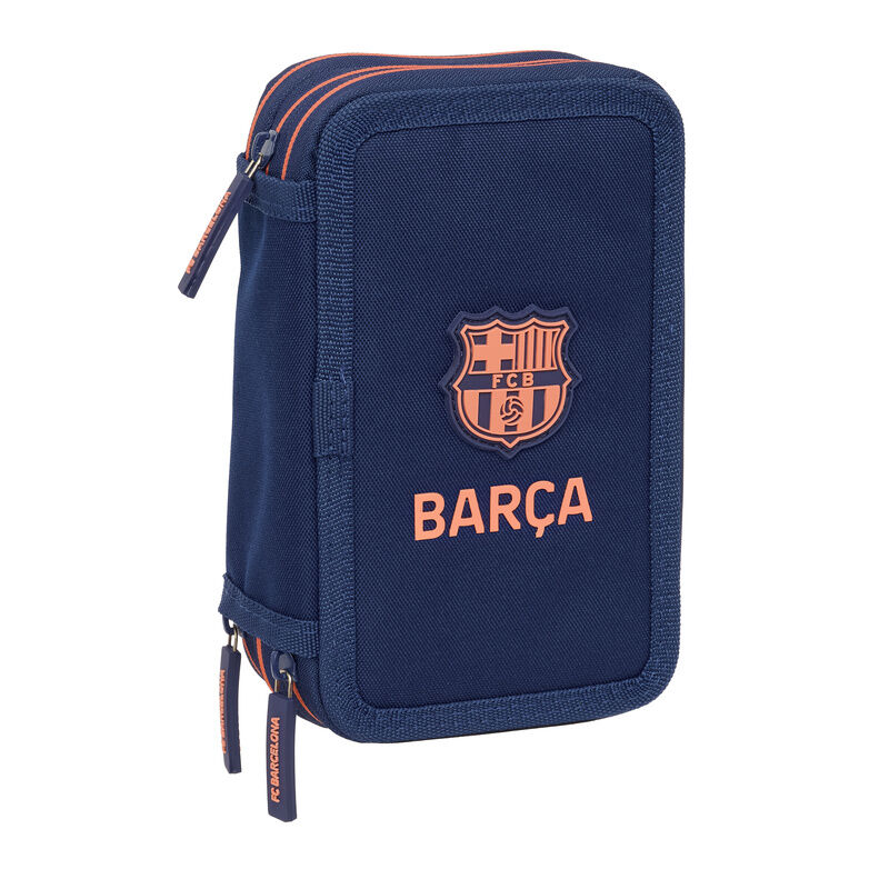 Plumier 2 Equipacion 25/26 F.C. Barcelona triple 37pzs - Frikibase.com