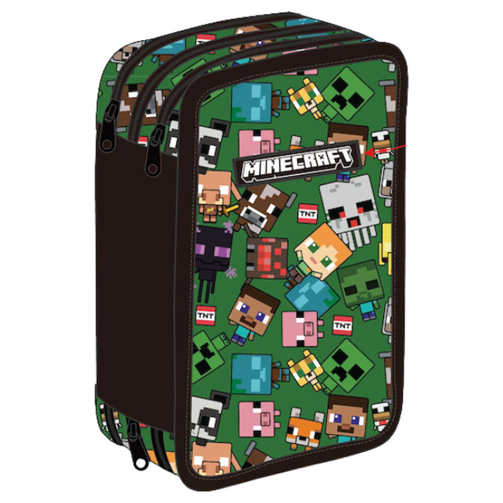 Plumier Face Minecraft triple - Frikibase.com