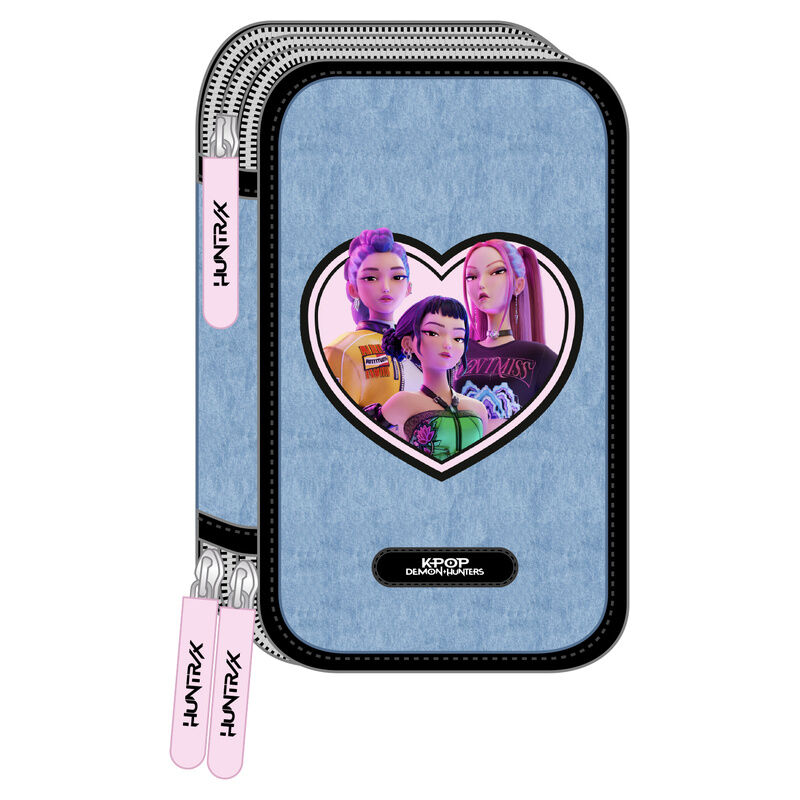 Plumier Huntrix Kpop Demon Hunters triple 37pzs - Frikibase.com