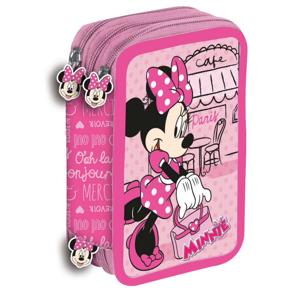 Plumier Paris Minnie Disney triple - Frikibase.com