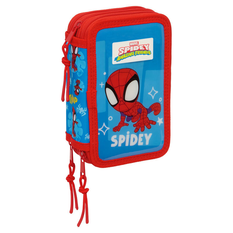 Plumier Spidey Marvel triple 37pzs - Frikibase.com