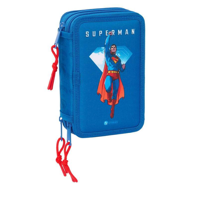 Plumier Superman DC Comics triple 37pzs - Frikibase.com