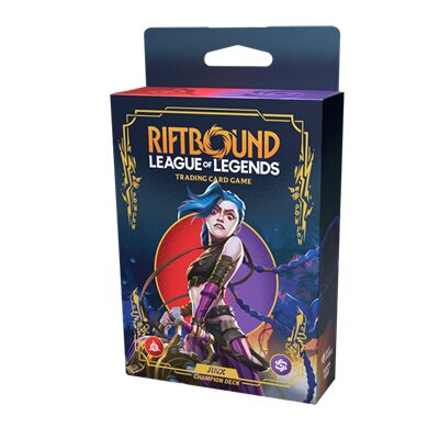 Riftbound: Origins Jinx champion display (4) - Juego coleccionable - Frikibase.com