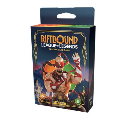 Riftbound: Origins Lee Sin champion display (4) - Juego coleccionable - Frikibase.com