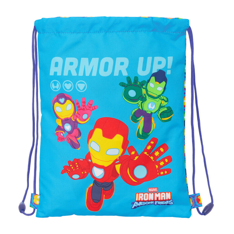 Saco Iron Man Marvel 34cm - Frikibase.com