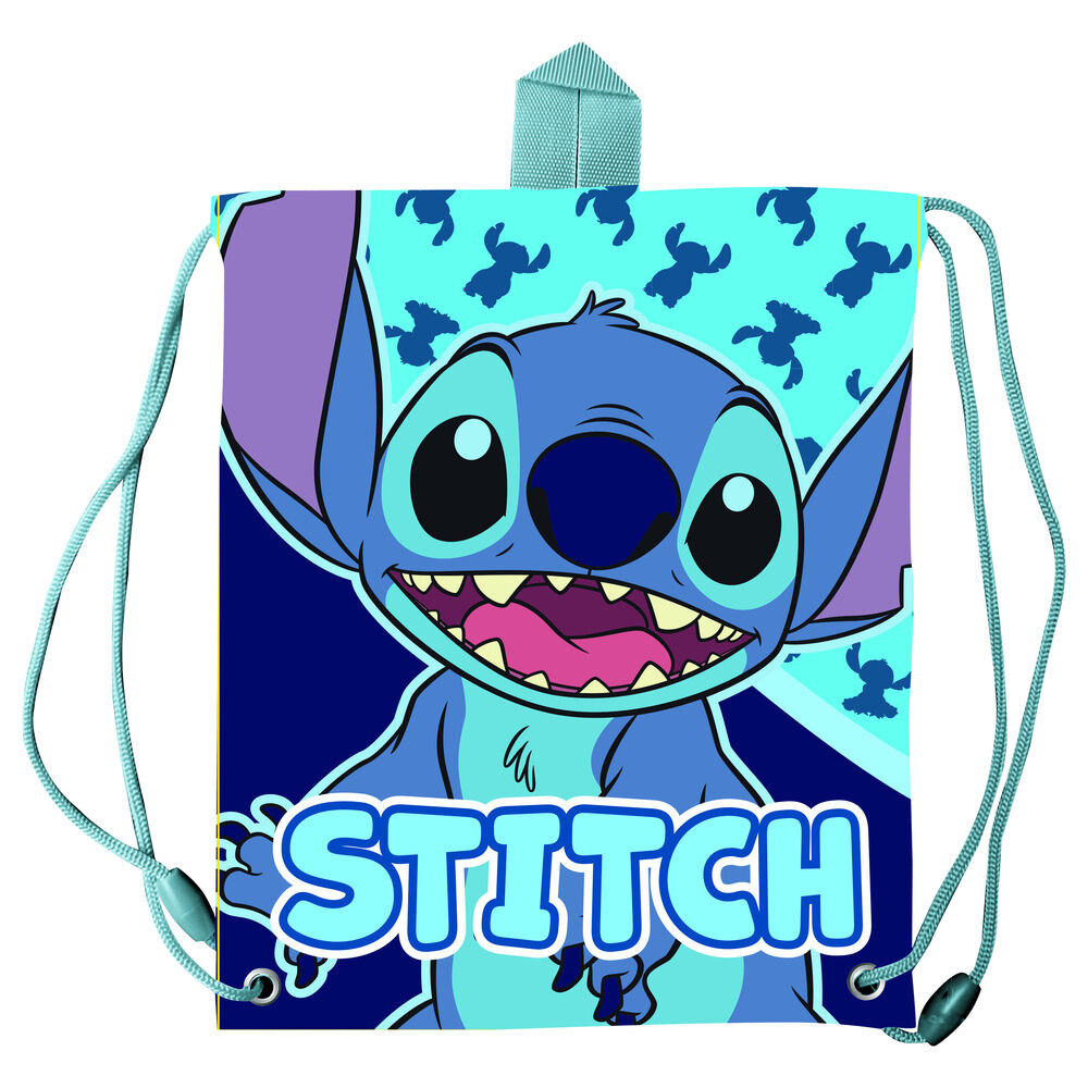 Saco merienda Abstract Stitch Disney 30cm - Frikibase.com