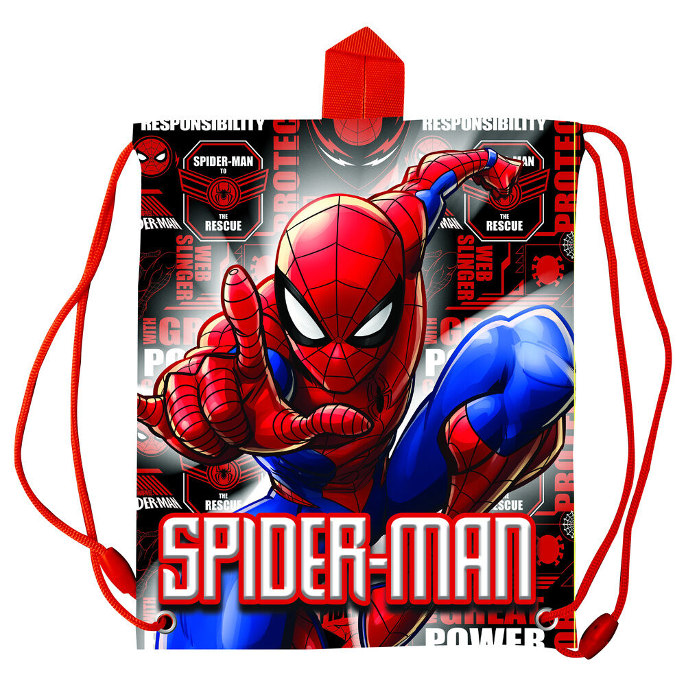 Saco merienda Hero Spiderman Marvel 30cm - Frikibase.com