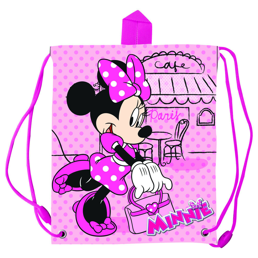 Saco merienda Paris Minnie Disney 30cm - Frikibase.com