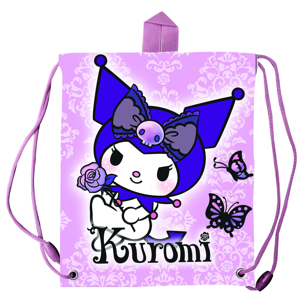 Saco merienda Purple Kuromi Hello Kitty 30cm - Frikibase.com