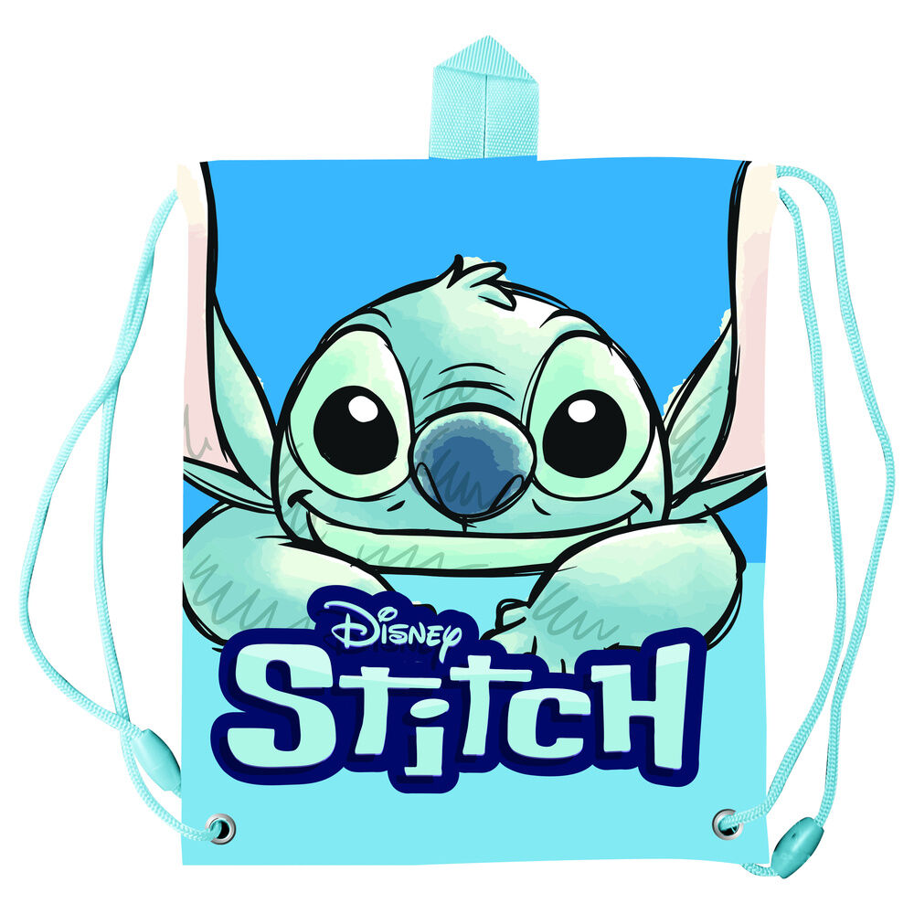 Saco merienda Smile Stitch Disney 30cm - Frikibase.com