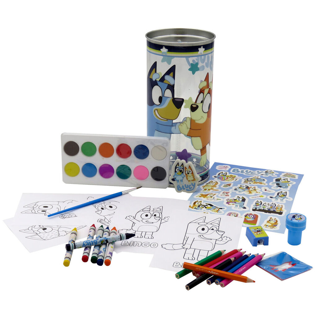 Set actividades hucha Bluey 38pzs - Frikibase.com