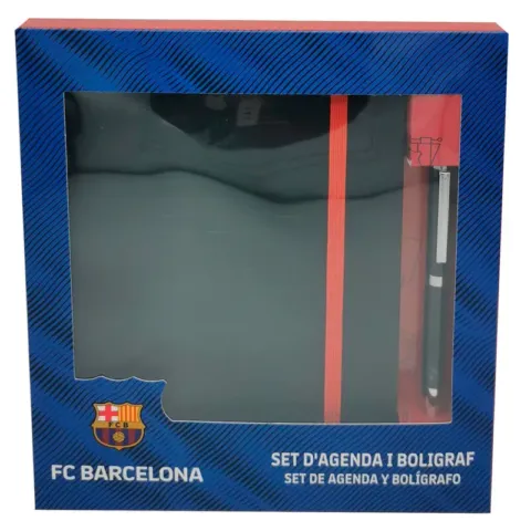 Set agenda + boligrafo FC Barcelona - Frikibase.com