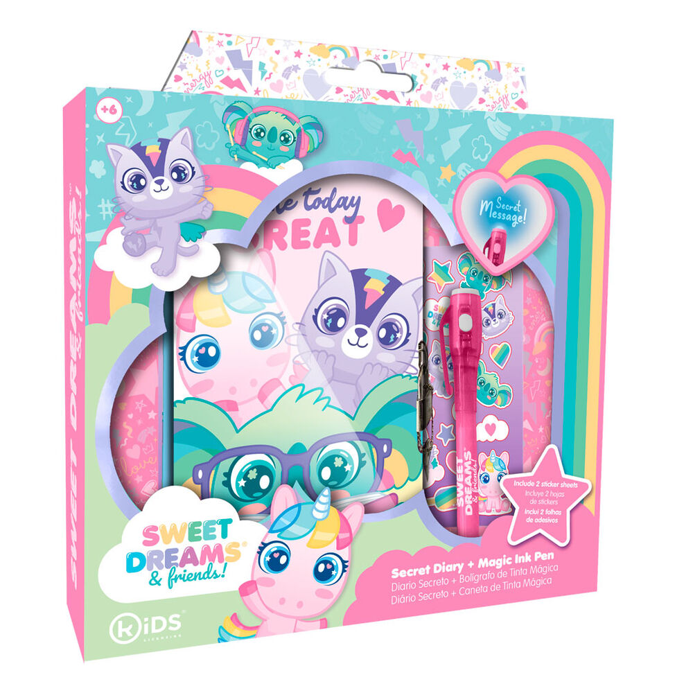 Set papeleria con diario Sweet Dreams - Frikibase.com
