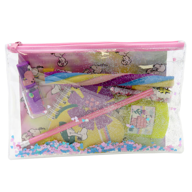 Set papeleria + portatodo Snoopy - Frikibase.com