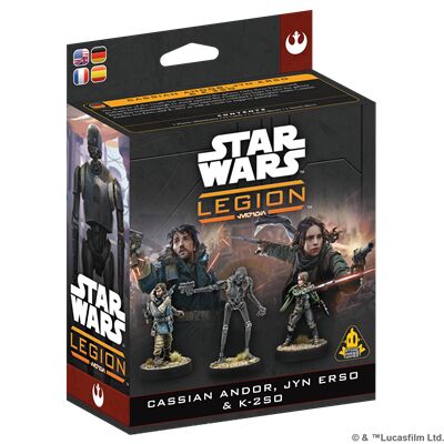 Jyn Erso & K-2SO - Juego de Miniaturas - Frikibase.com
