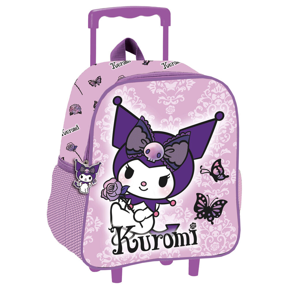 Trolley 3D Purple Kuromi Hello Kitty 32cm - Frikibase.com