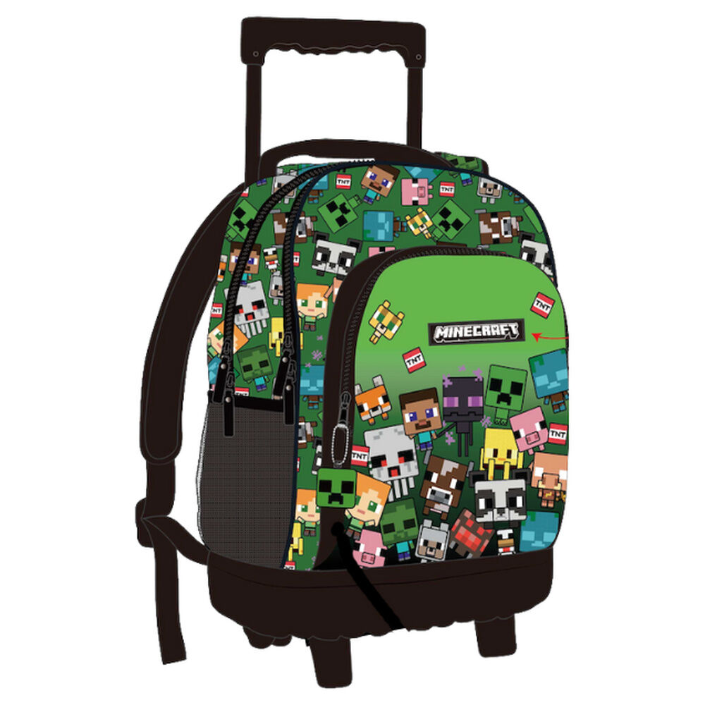 Trolley Face Minecraft 44cm - Frikibase.com