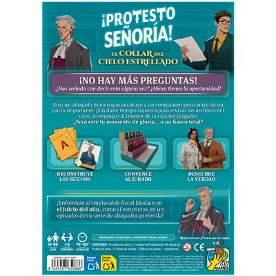 ¡Protesto Señoría!