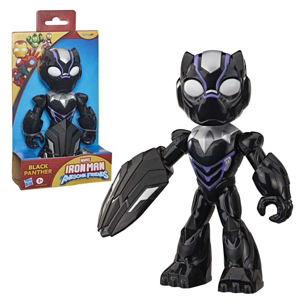 Figura Black Panther Iron Man y Su Superequipo Marvel 22cm - Frikibase.com