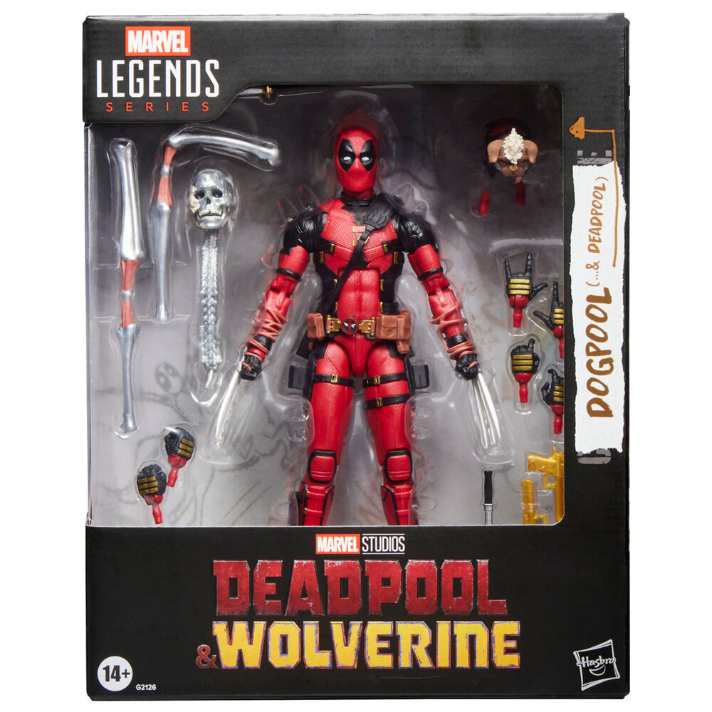 Figura Dogpool & Deadpool - Deadpool & Wolverine Marvel Legends Series 15cm - Frikibase.com