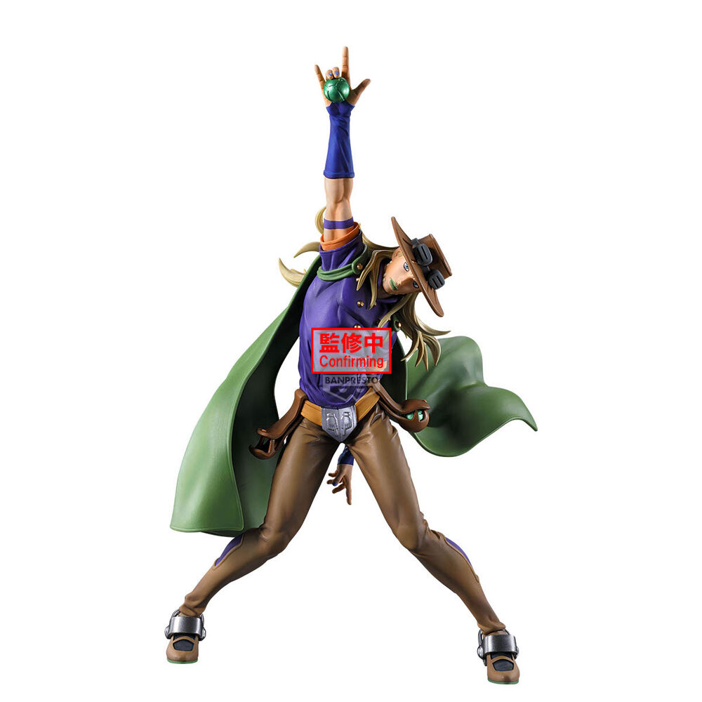 Figura Gyro Zeppeli Mometria Jojo's Bizarre Adventure Steel Ball Run 26cm - Frikibase.com