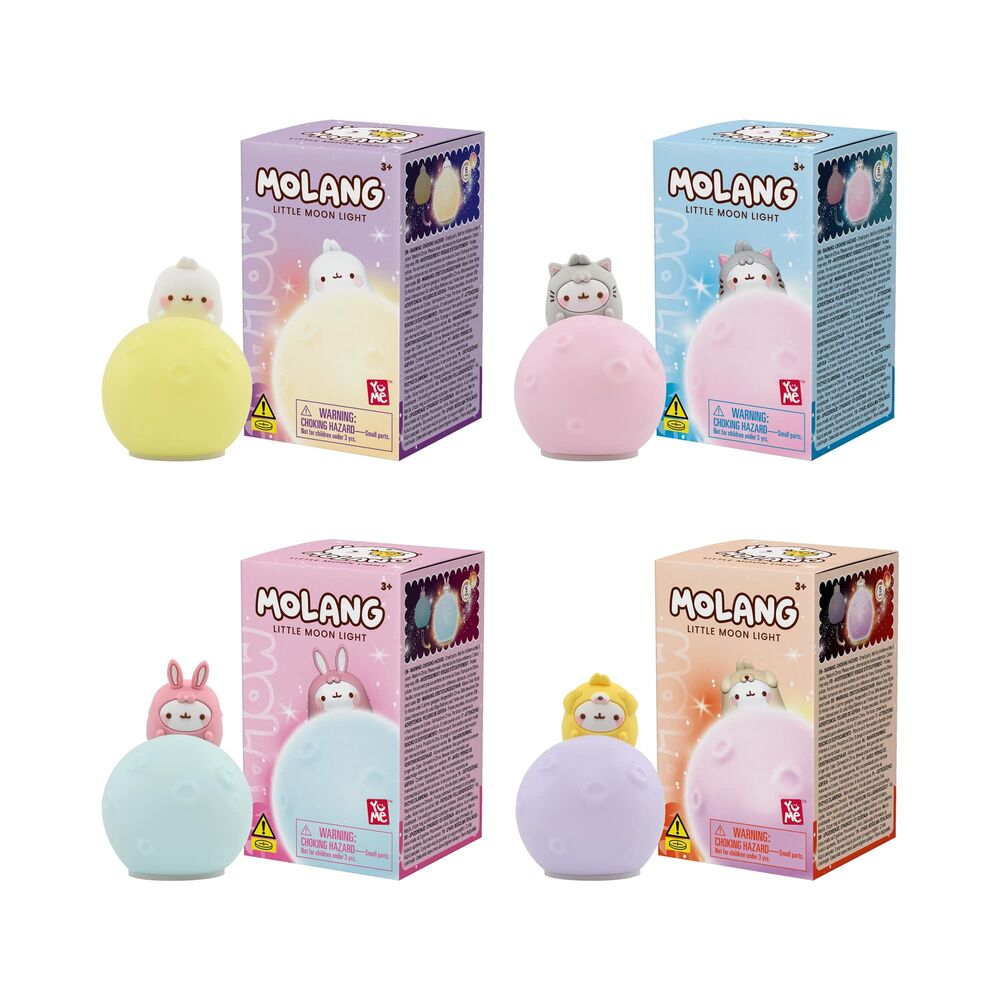 Figura Little Moon Light Molang 7cm (pack) - Frikibase.com