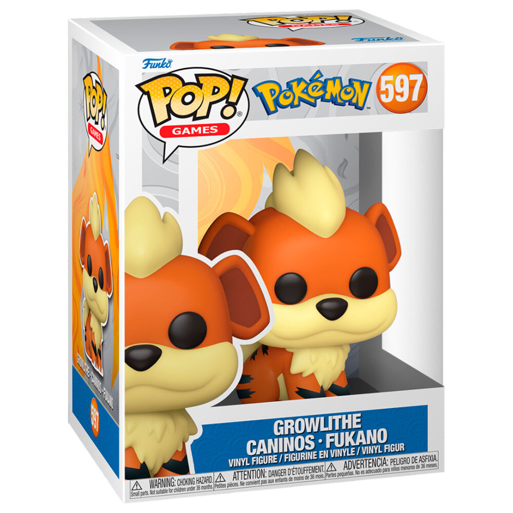 Figura POP Pokemon Growlithe - Frikibase.com