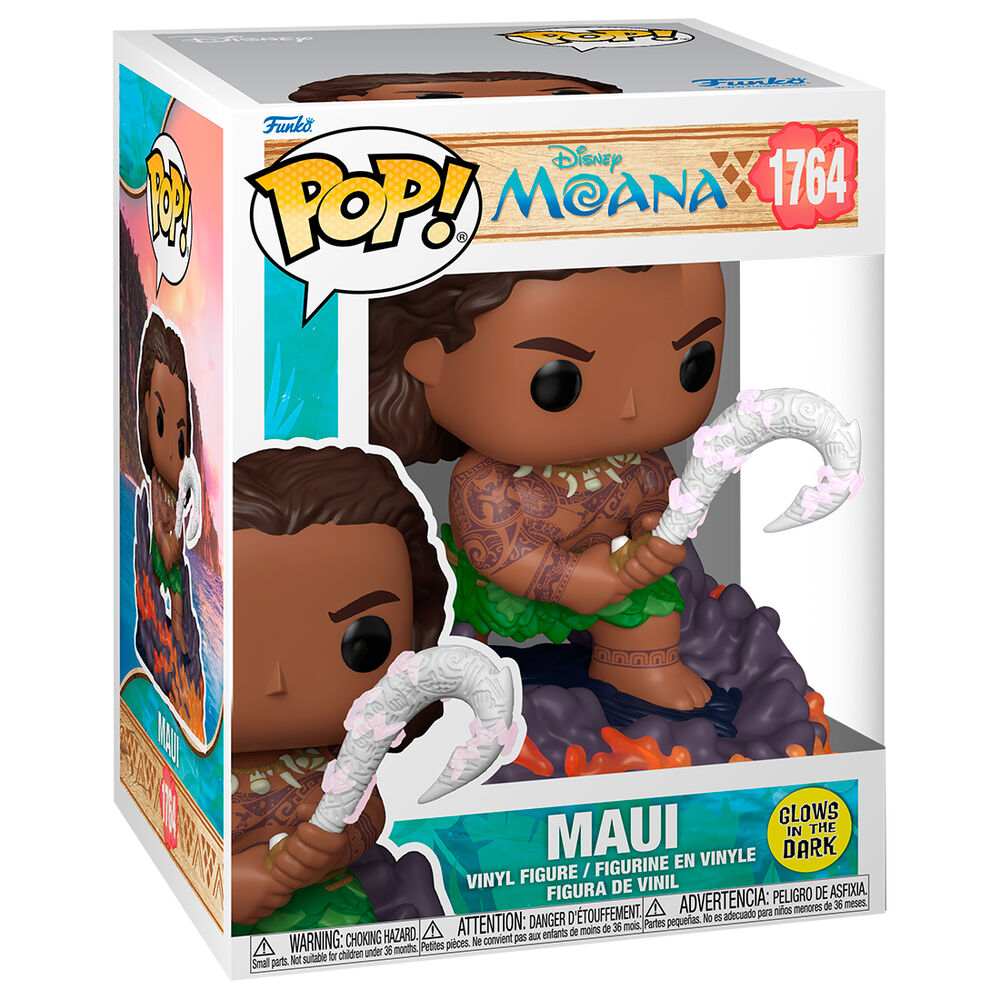 Figura POP Premium Disney Vaiana Moana 3 Maui - Frikibase.com