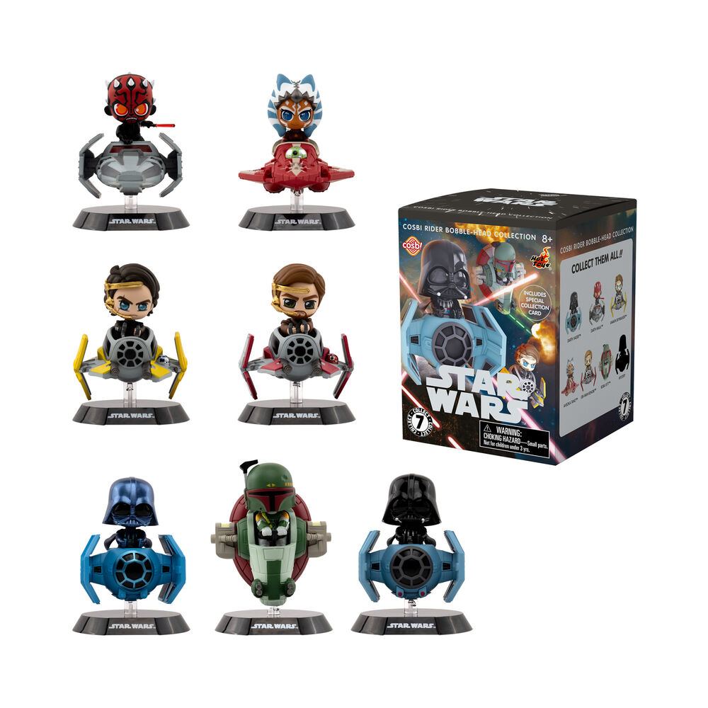 Figura sorpresa Cosbi Riders Series 1 Star Wars (pack) - Frikibase.com