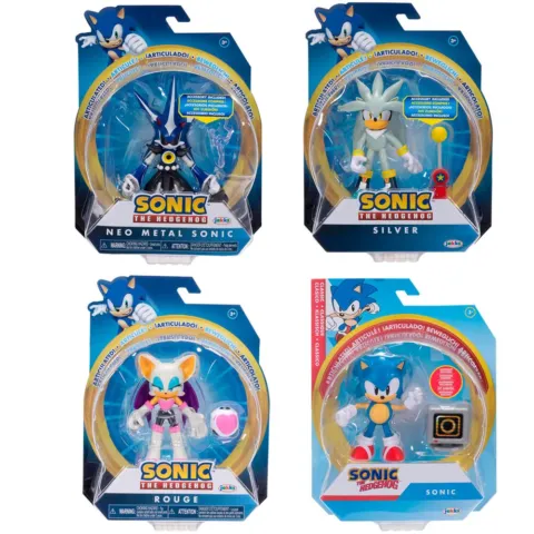 Figura wave 17 Sonic the Hedgehog 10cm (pack) - Frikibase.com