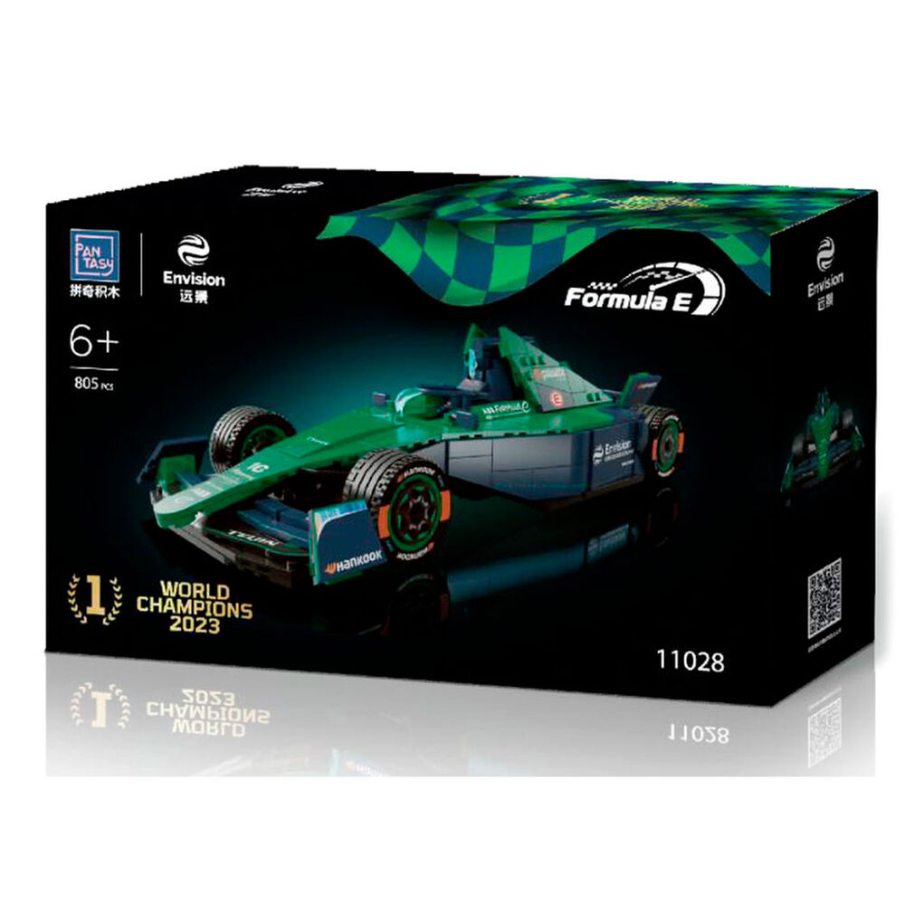 Kit Construccion Envision Racing Formula E 805pzs - Frikibase.com